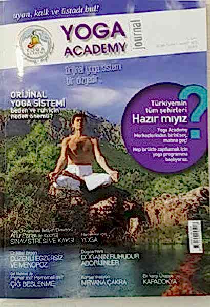 YOGA ACADEMY JOURNAL 11.SAYI ÇIKTI!!!