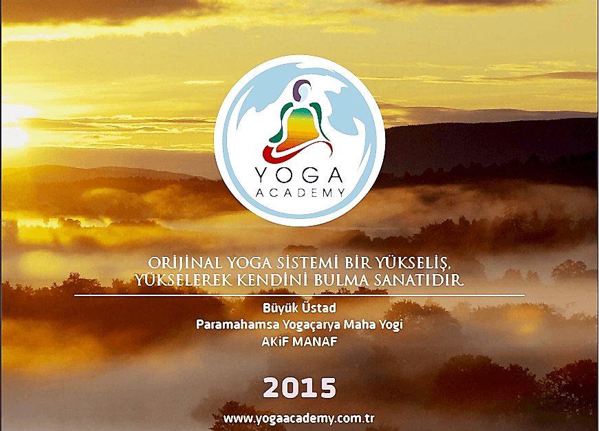 YOGA ACADEMY 2015 TAKVİMİ ÇIKTI!