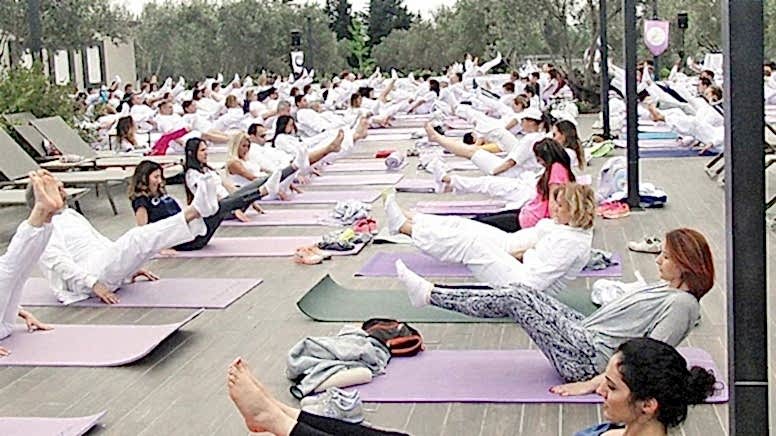 Kazdağları’nda yoga festivali