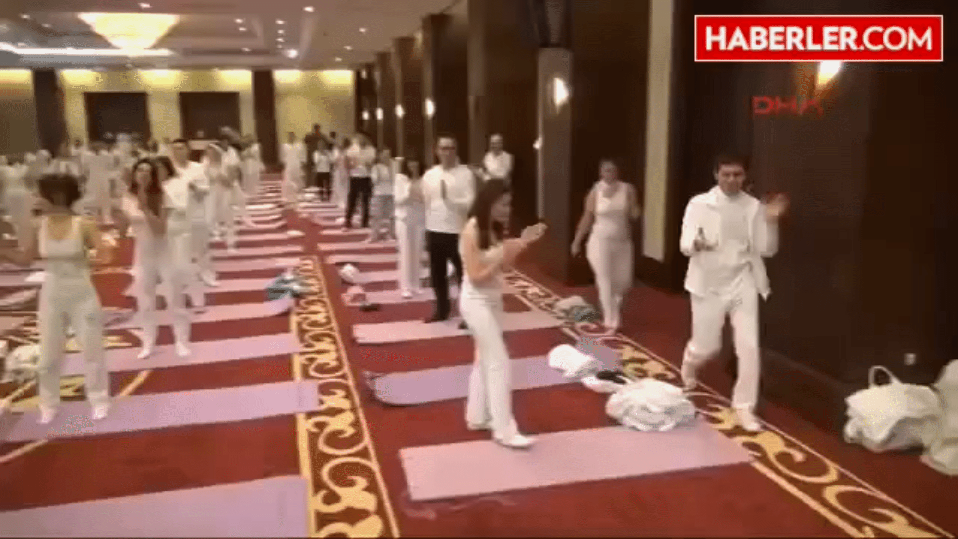 Kocaeli de 200 kişilik Yoga Festivali