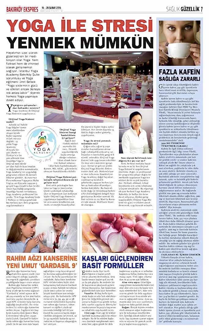 Yoga ile stresi yenmek mümkün