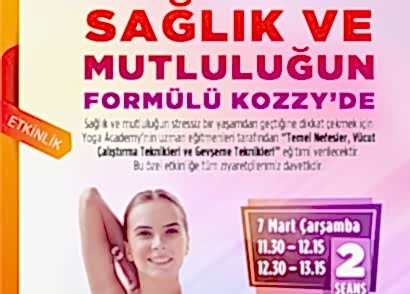 KOZZY AVM'DE İKİ ÇALIŞMA BİRDEN